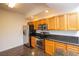 Kitchen with stainless steel appliances and granite countertops at 4177 N Orange Blossom Trl # 210, Orlando, FL 32804
