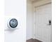 Modern thermostat installed near the front door at 4177 N Orange Blossom Trl # 210, Orlando, FL 32804