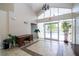 Bright and airy lobby with wood floors and a desk at 4177 N Orange Blossom Trl # 210, Orlando, FL 32804