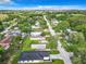 Aerial view of neighborhood with homes and streets at 623 Sylvan Ramble Rd, Davenport, FL 33837