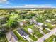 Aerial view of two new construction homes in a residential area at 623 Sylvan Ramble Rd, Davenport, FL 33837