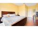 Main bedroom with a king-size bed and ample closet space at 2300 Silver Palm Dr # 303, Kissimmee, FL 34747