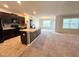 Modern kitchen with an island and stainless steel appliances at 3073 Royal Tern Dr, Winter Haven, FL 33881