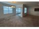 Bright dining room with sliding glass doors leading to a patio at 3073 Royal Tern Dr, Winter Haven, FL 33881