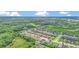 Aerial view showcasing a community of homes near green space at 356 Toldedo Rd, Davenport, FL 33837