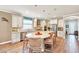 Gourmet kitchen featuring a large island and breakfast bar at 356 Toldedo Rd, Davenport, FL 33837