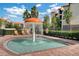 Fun mushroom-shaped splash pad for children to enjoy at 1301 Tuscan Ter # 9403, Davenport, FL 33896