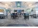 Community bar with seating and multiple TVs at 8839 Interlocking Ct, Davenport, FL 33896