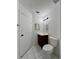 Bathroom with toilet, vanity, and tiled floors at 5150 Picadilly Circus Ct # 7, Orlando, FL 32839