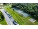 Two tennis courts and parking lot adjacent to the property at 5150 Picadilly Circus Ct # 7, Orlando, FL 32839