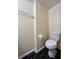 Simple bathroom with toilet and tiled floor at 5150 Picadilly Circus Ct # 7, Orlando, FL 32839