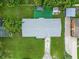 Overhead view of home with large backyard at 1721 Bellgrove St, Lakeland, FL 33805