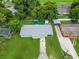 Aerial view of a ranch home and backyard at 1721 Bellgrove St, Lakeland, FL 33805