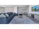 Game room with pool table, sectional sofa, and large TV at 7770 Sandy Ridge Dr # 201, Reunion, FL 34747