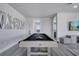 Pool table is the centerpiece of this game room, perfect for entertainment at 7770 Sandy Ridge Dr # 201, Reunion, FL 34747