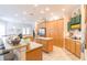Large kitchen with an island and stainless steel appliances at 1380 E Lake Shore Blvd, Kissimmee, FL 34744