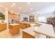 Open kitchen with large island and ample counter space at 1380 E Lake Shore Blvd, Kissimmee, FL 34744