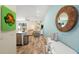Bright entryway with view into living area at 2980 On The Rocks Pt, Kissimmee, FL 34747