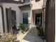 Condo entryway with private storage and landscaping at 2912 S Semoran Blvd # 9, Orlando, FL 32822