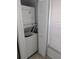 Stackable washer and dryer in a closet at 2912 S Semoran Blvd # 9, Orlando, FL 32822