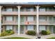 Front view of condo building, highlighting unit 5 at 127 Oyster Bay Cir # 110, Altamonte Springs, FL 32701