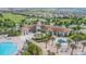 Elegant community center with pool and water features at 1536 Maidstone Ct, Davenport, FL 33896