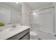 Modern bathroom with vanity, toilet and shower/tub combo at 1536 Maidstone Ct, Davenport, FL 33896