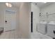 Convenient laundry room with washer and dryer, located near the entryway at 1536 Maidstone Ct, Davenport, FL 33896