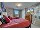 Themed bedroom with twin beds and Harry Potter decor at 1536 Maidstone Ct, Davenport, FL 33896