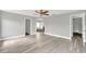 Spacious main bedroom with hardwood floors and walk-in closet at 621 Knightsbridge Cir, Davenport, FL 33896
