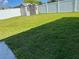 Backyard with storage shed and fenced at 1816 Stargazer Trl, Kissimmee, FL 34758