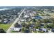 Aerial view showcasing the home's location and surrounding area at 402 Tuscarora St, Lakeland, FL 33805