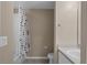 Small bathroom with shower and toilet at 2078 Cypress Bay Blvd, Kissimmee, FL 34743