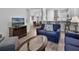 Living room with comfortable seating and view into dining area at 306 Lucaya Loop # B5/U306, Davenport, FL 33897