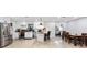 Modern kitchen with stainless steel appliances and island at 4350 E Hinson Ave, Haines City, FL 33844