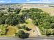 Aerial view of property with home, land, and pond visible at 4350 E Hinson Ave, Haines City, FL 33844