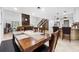 Open concept dining room, adjacent to kitchen and living areas at 4350 E Hinson Ave, Haines City, FL 33844