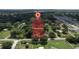 0.85-acre property, aerial view showing location at 424 Wilder Rd, Lakeland, FL 33809