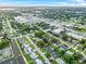 Aerial view of houses and streets in a residential area at 912 Avenue T Se, Winter Haven, FL 33880