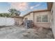 Backyard with AC unit and a paved patio area at 912 Avenue T Se, Winter Haven, FL 33880