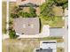 Aerial view of house showing roof and yard at 751 Avenue B Sw, Winter Haven, FL 33880