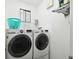 Functional laundry room with LG washer and dryer at 1294 Harbor Ridge Dr, Kissimmee, FL 34759