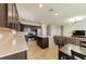 Open concept kitchen with island at 794 Citrus Isle Dr, Davenport, FL 33837