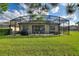 Large screened patio perfect for outdoor entertaining at 341 Navarra Ln, Davenport, FL 33837
