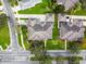 Aerial view showing home's location and neighborhood at 123 Gulf Dr, Kissimmee, FL 34759