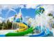 Interactive waterpark with slides and water features at 14501 Grove Resort Ave # 3439, Winter Garden, FL 34787