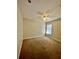 Bright bedroom with carpeted floor and ceiling fan at 1940 Tripaul Ct, Bartow, FL 33830