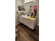 Bathroom with a floating vanity and a large mirror at 4768 Walden Cir # 327, Orlando, FL 32811