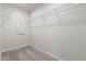Large walk-in closet with wire shelving at 4523 Cypress Cay Way, Kissimmee, FL 34746
