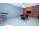 Basement game room with pool table and Coca-Cola decor at 1157 Challenge Dr # 1157, Davenport, FL 33896